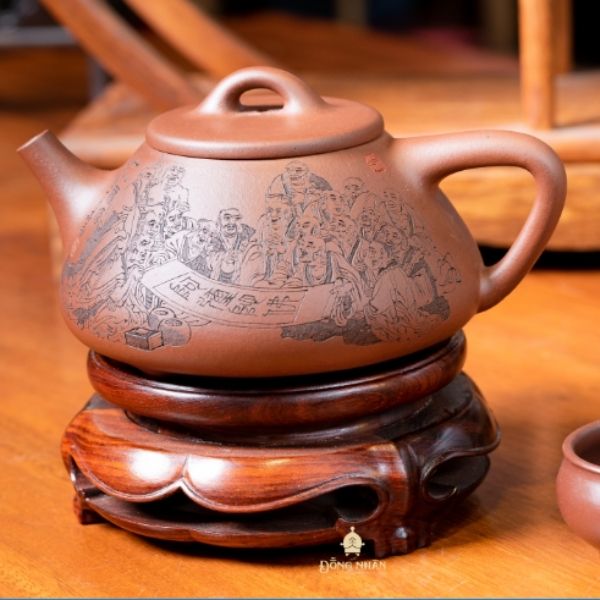 Ấm Tử Sa Thạch Biều